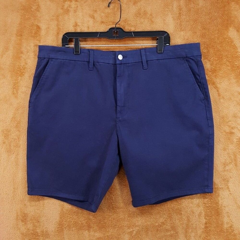 JOES JEANS Chino Shorts Mens Size 40 Navy Brushed Kinetic Soft Trouser Short 9"